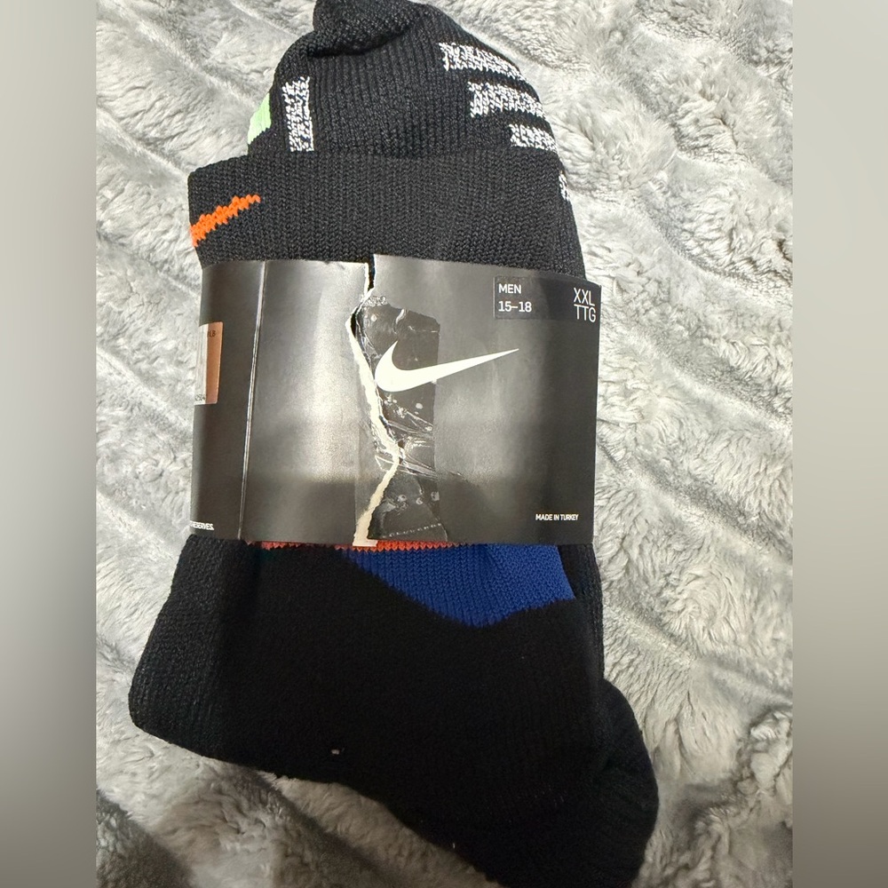 Nike NBA Men's Black Socks